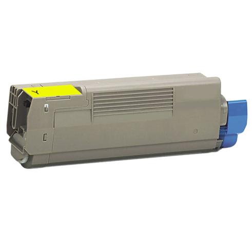 Compatible OKI C610 Amarillo