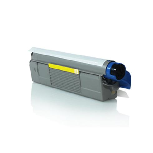 Compatible OKI C612 Amarillo