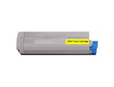 Compatible OKI C823/C833/C843 Amarillo