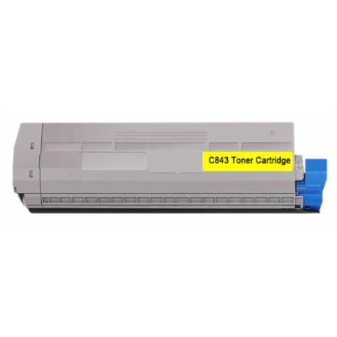 Compatible OKI C823/C833/C843 Amarillo