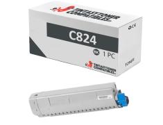 Compatible OKI C824 Negro