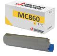 Compatible OKI MC860 Amarillo