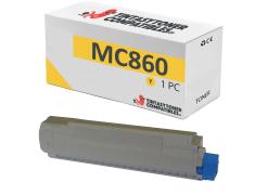 Compatible OKI MC860 Amarillo