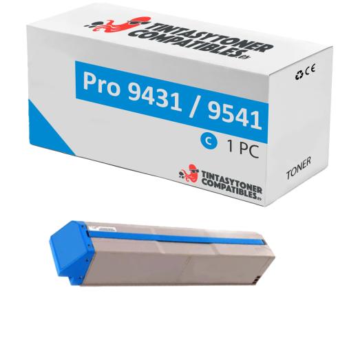 Compatible OKI Pro9431/Pro9541 Cyan