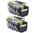 Compatible Pack 10x Brother LC3213/LC3211XL (BULK)