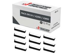 Compatible PACK 10X Cinta Matricial EPSON ERC19 / LQ300 / LQ800
