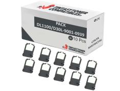 Compatible PACK 10X Cinta Matricial FUJITSU DL1100 Negra