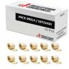 Compatible PACK 10X DYMO LABELWRITER 99014 Etiquetas de envío de Papel Térmico