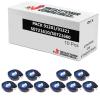 Compatible PACK 10X Dymo LetraTag S0721610/S0721660 Negro / Blanco