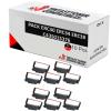 Compatible Pack 10x Epson ERC30 ERC34 ERC38 Negro/Rojo