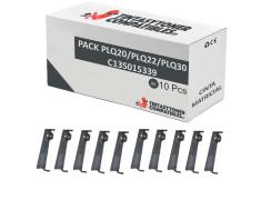 Compatible Pack 10x Epson PLQ20/PLQ22/PLQ30 Cinta Matricial Negra