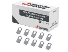 Compatible Pack 10x OKI ML5520 / ML5521 / ML5590 / ML5591 Negra Cinta Matricial