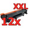Compatible Pack 12 X Brother TN-2420 XXL