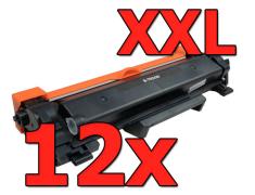 Compatible Pack 12 X Brother TN-2420 XXL
