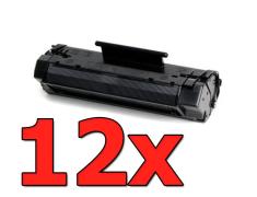 Compatible Pack 12 x HP C3906A