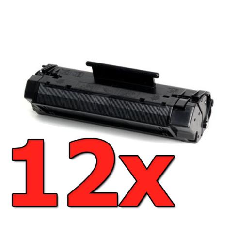 Compatible Pack 12 x HP C3906A