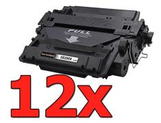 Compatible Pack 12 x HP CE255X Premium