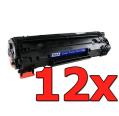 Compatible Pack 12 x HP CE285A