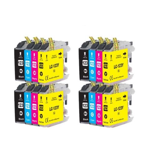 Compatible Pack 16 x Brother LC-123 Premium