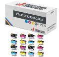 Compatible Pack 16 x Brother LC-3213 / LC3211 XL
