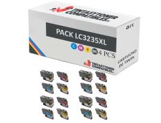 Compatible Pack 16x Brother LC3235 XL / LC3233