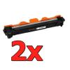 Compatible Pack 2 x BROTHER TN-1050