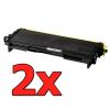 Compatible Pack 2 x Brother TN-2005