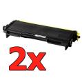 Compatible Pack 2 x Brother TN-2005