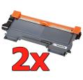 Compatible Pack 2 x Brother TN-2210