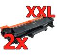 Compatible Pack 2 X Brother TN-2420 XXL