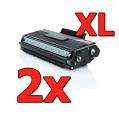 Compatible Pack 2 X Brother TN-3130 / TN-3170 / TN-3230 / TN-3280 XL (Alta Capacidad)