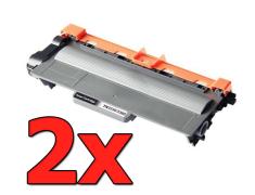 Compatible Pack 2 x Brother TN-3380 / TN-3330