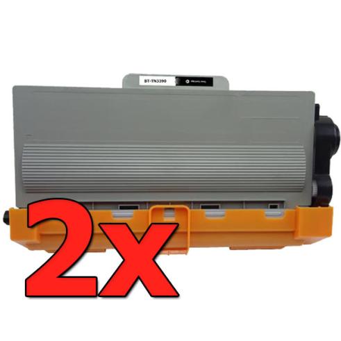 Compatible Pack 2 X Brother TN-3390