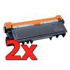Compatible Pack 2 x Brother TN2310 2320