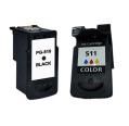 Compatible Pack 2 x Canon PG-510 / CL-511