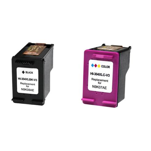 COMPATIBLE PACK 2 X HP 304 XL