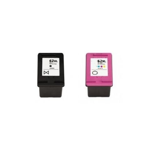 Compatible Pack 2 x HP 62 XL