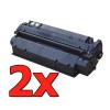Compatible Pack 2 x HP C7115A Negro