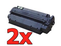 Compatible Pack 2 x HP C7115A Negro