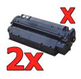 Compatible Pack 2 x HP C7115X Negro