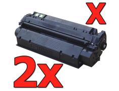 Compatible Pack 2 x HP C7115X Negro