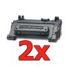 Compatible Pack 2 x HP CC364A Negro