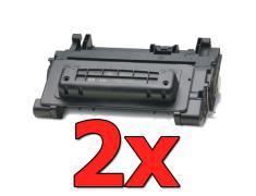 Compatible Pack 2 x HP CC364A Negro