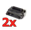 Compatible Pack 2 x HP CE390A