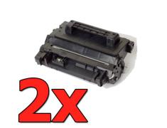Compatible Pack 2 x HP CE390A