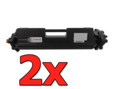Compatible Pack 2 x HP CF217A Premium Chip