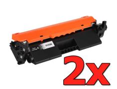 Compatible Pack 2 X HP CF230A Premium Chip