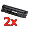Compatible Pack 2 x HP CF283A Premium