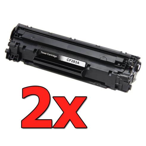 Compatible Pack 2 x HP CF283A Premium