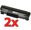 Compatible Pack 2 x HP CF283X Premium